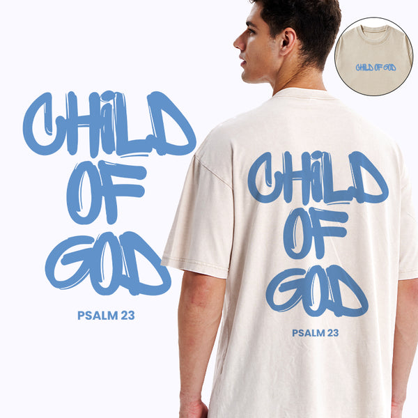 Child Of God  Christian Washed T-Shirt