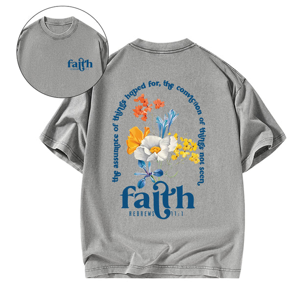 Faith Christian Washed T-Shirt