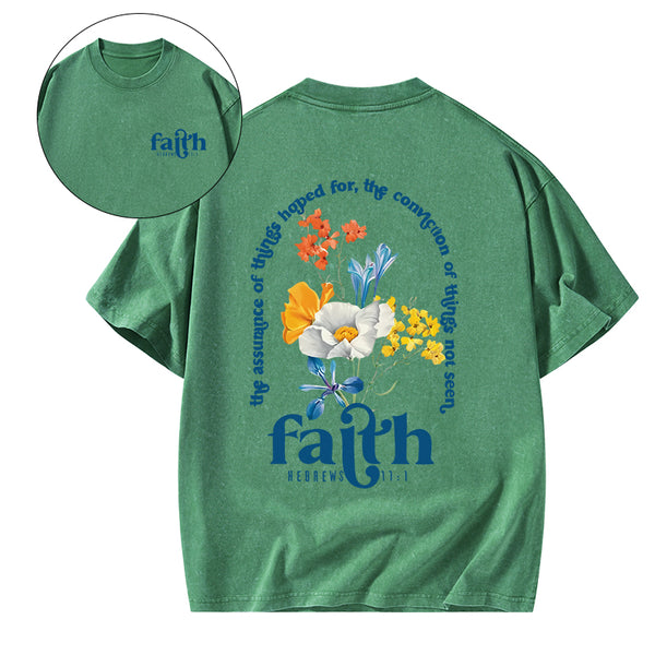Faith Christian Washed T-Shirt