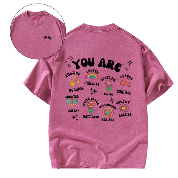 You Are Christian Washed T-Shirt