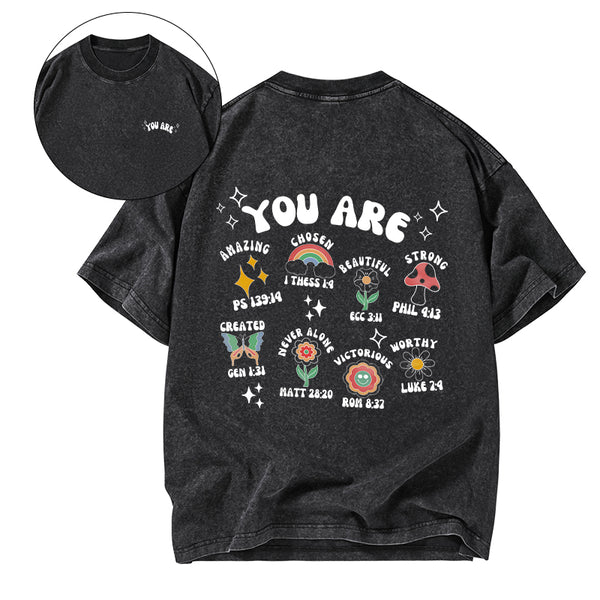 You Are Christian Washed T-Shirt