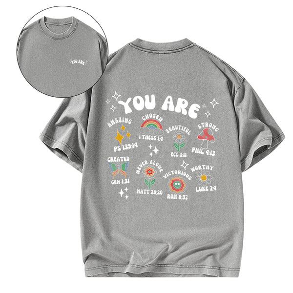 You Are Christian Washed T-Shirt
