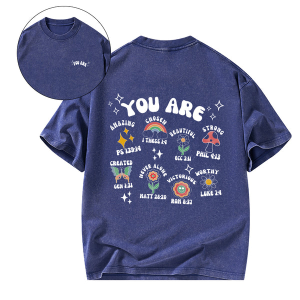 You Are Christian Washed T-Shirt