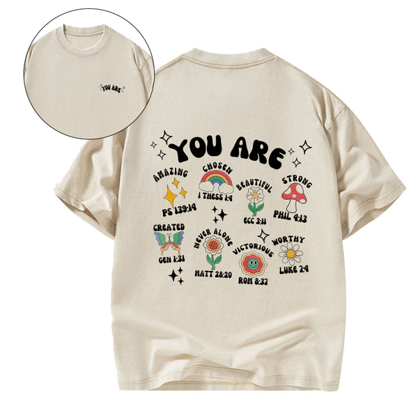 You Are Christian Washed T-Shirt