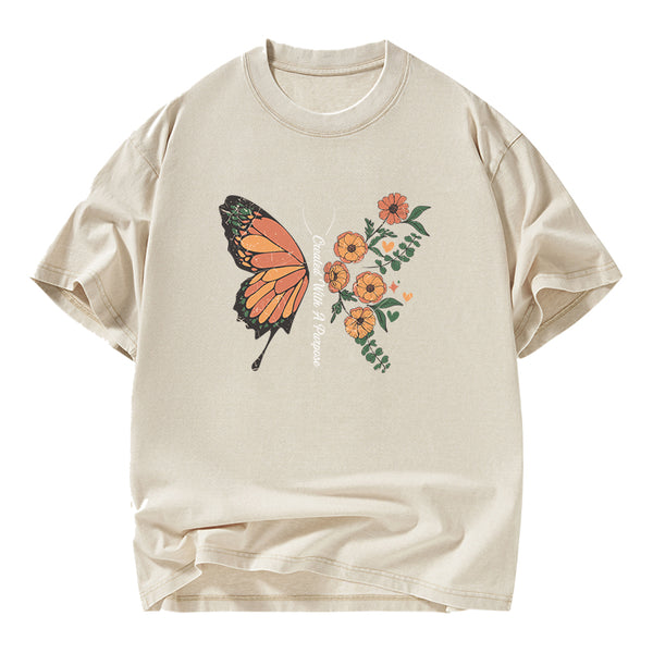 Created With A Purpose Christian Washed T-Shirt