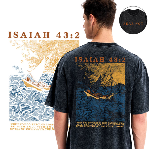 Fear Not Christian Washed T-Shirt