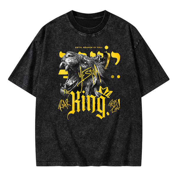 King Of Kings Christian Washed T-Shirt