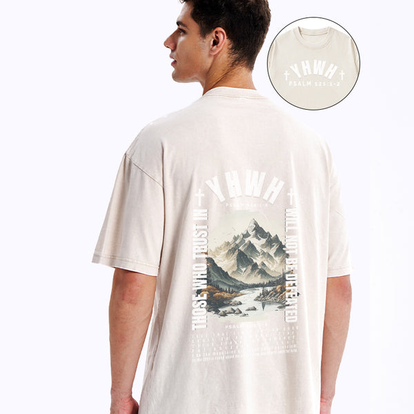 YHWH Christian Washed T-Shirt