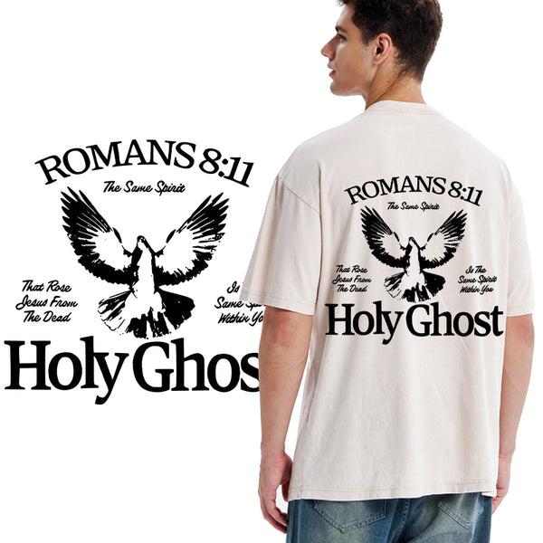 Holy Ghost Christian Washed T-Shirt
