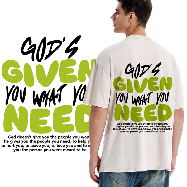 God's Given You Christian Washed T-Shirt