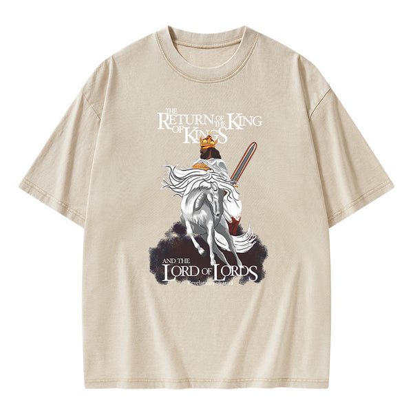 King Of Kings Christian Washed T-Shirt