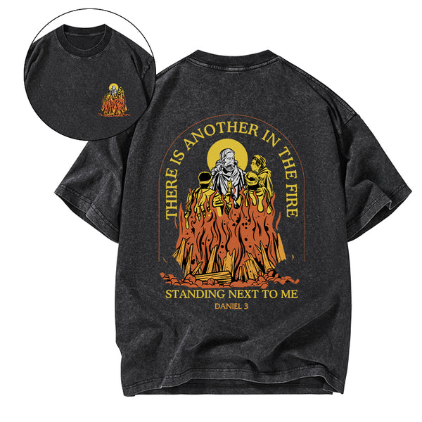 Another In The Fire Christian Washed T-Shirt