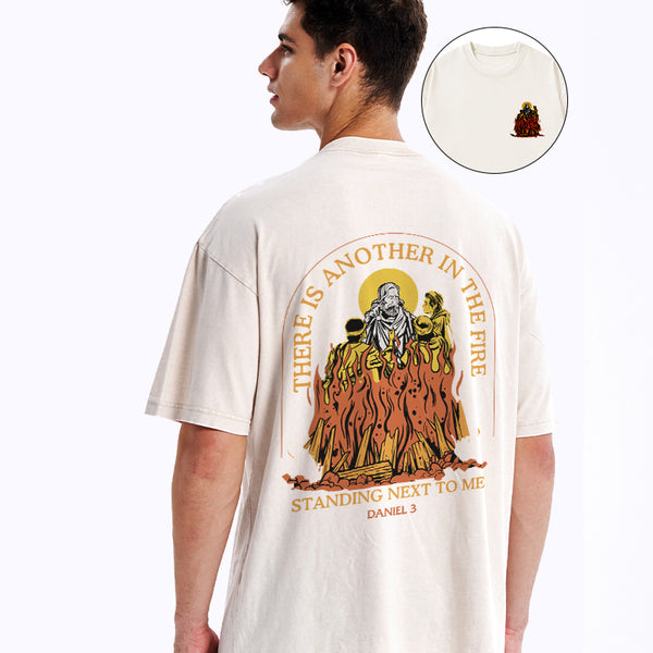 Another In The Fire Christian Washed T-Shirt