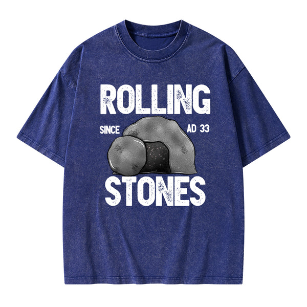 Rolling Stones Christian Washed T-Shirt