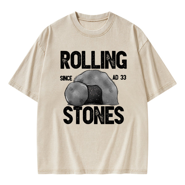 Rolling Stones Christian Washed T-Shirt