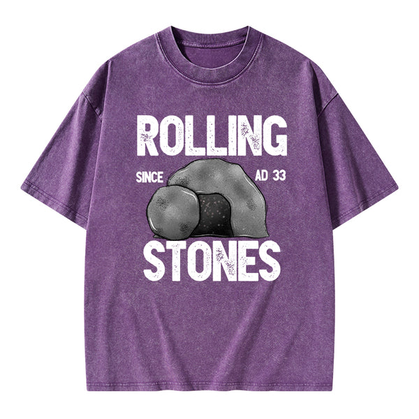 Rolling Stones Christian Washed T-Shirt