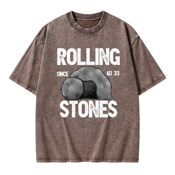 Rolling Stones Christian Washed T-Shirt