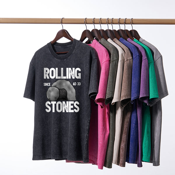 Rolling Stones Christian Washed T-Shirt