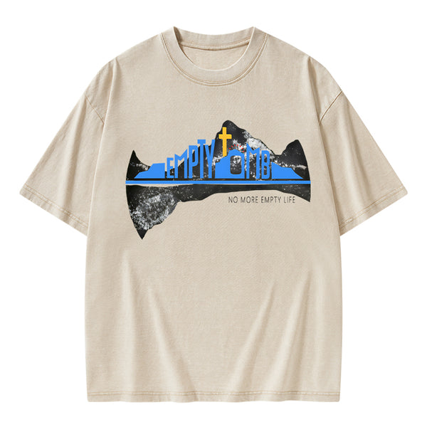 Empty Tomb Chrsitian Washed T-Shirt