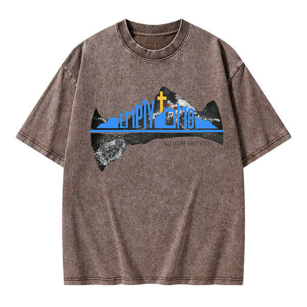 Empty Tomb Chrsitian Washed T-Shirt