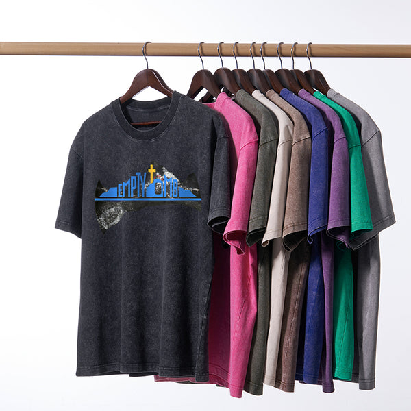 Empty Tomb Chrsitian Washed T-Shirt