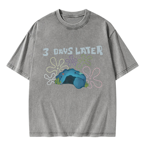 A Lot Can Happen IN 3 Days Christian Washed T-Shirt