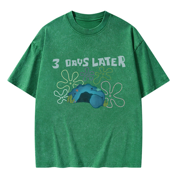 A Lot Can Happen IN 3 Days Christian Washed T-Shirt