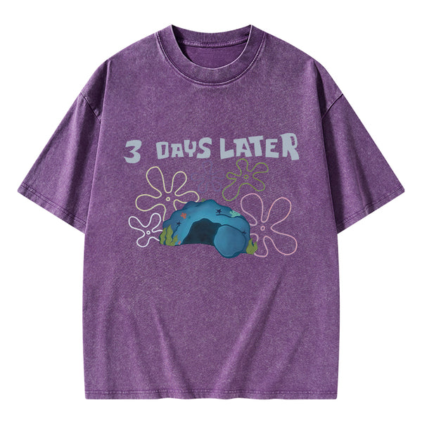 A Lot Can Happen IN 3 Days Christian Washed T-Shirt