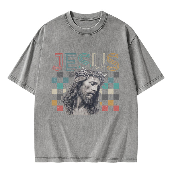 Jesus Christian Washed T-Shirt