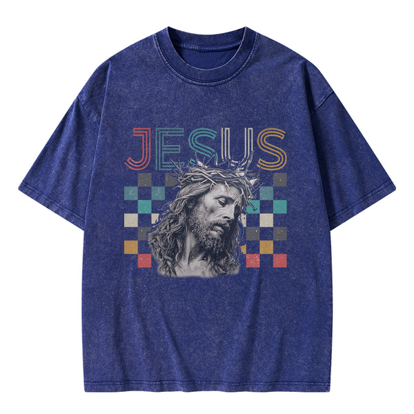Jesus Christian Washed T-Shirt