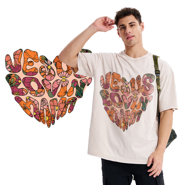 Jesus Lovin' Mama Christian Washed T-Shirt