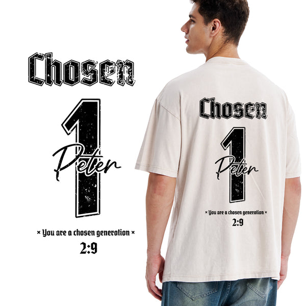 Chosen Chrsitian Washed T-Shirt