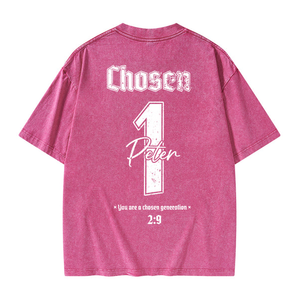Chosen Chrsitian Washed T-Shirt