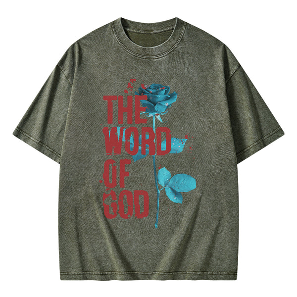 The World Of God Christian Washed T-Shirt