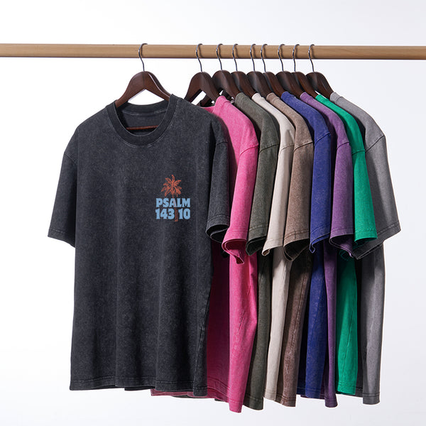 Spirit Lead Me Christian Washed T-Shirt