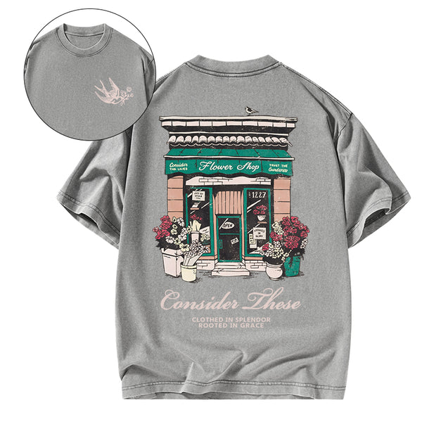 Consider These Clothed In Splender Christian Washed T-Shirt