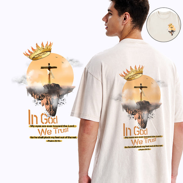 In God We Trust Christian Washed T-Shirt