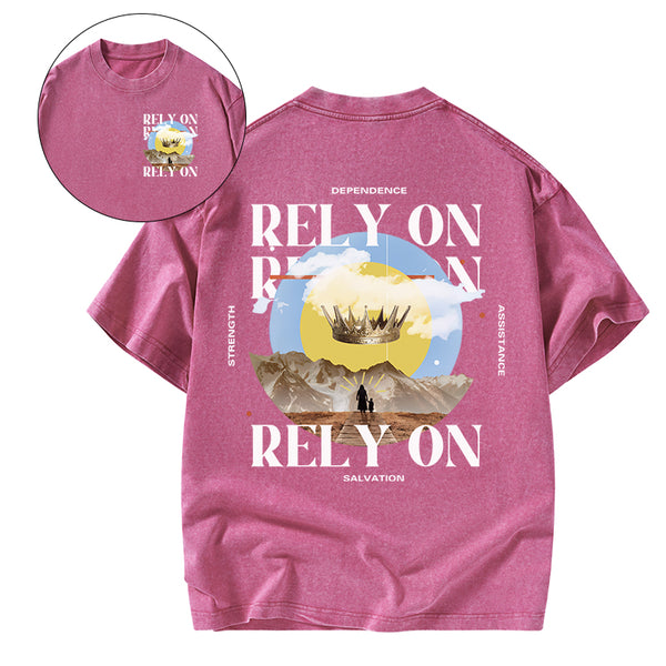 Rely On Christian Washed T-Shirt