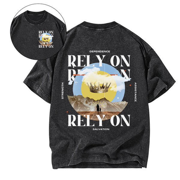 Rely On Christian Washed T-Shirt