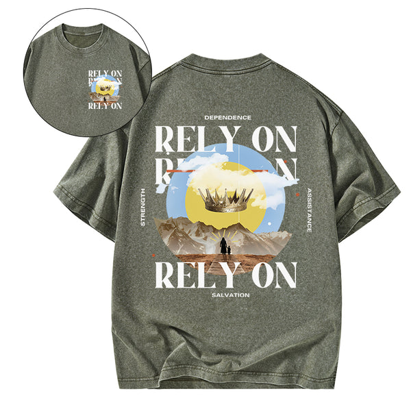 Rely On Christian Washed T-Shirt