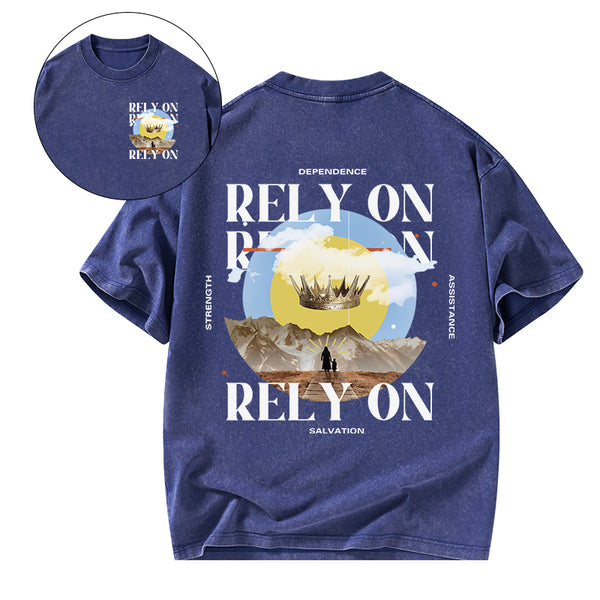 Rely On Christian Washed T-Shirt