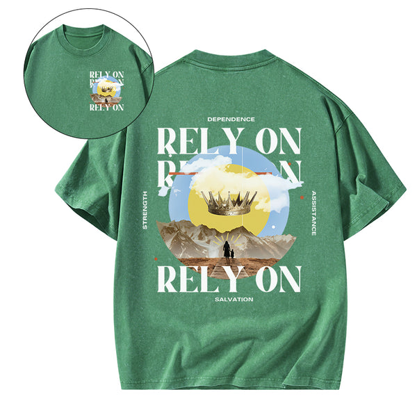 Rely On Christian Washed T-Shirt