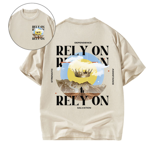 Rely On Christian Washed T-Shirt
