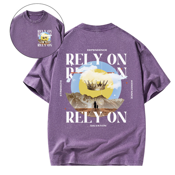 Rely On Christian Washed T-Shirt