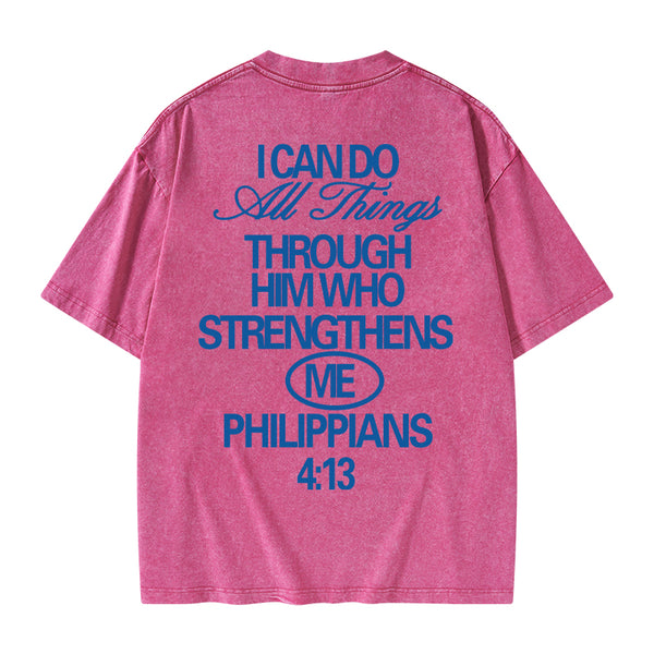 GC-WTS2202 Daughter Of The King Christian Washed T-Shirt