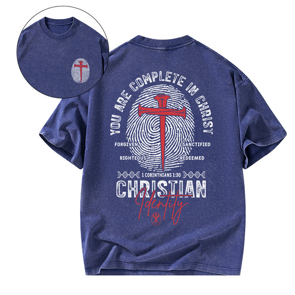 GC-WTS2342 Christian Identity Christian Washed T-Shirt