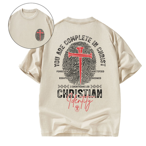 GC-WTS2342 Christian Identity Christian Washed T-Shirt