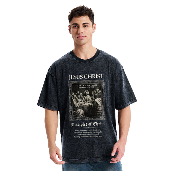 Disciples Of Christ Christian Washed T-Shirt