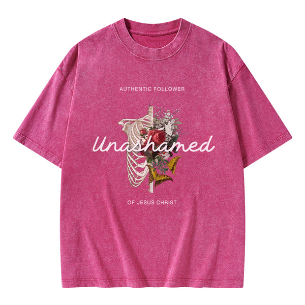 GC-WTSA0036 Unshamed Chrisstian Washed T-Shirt