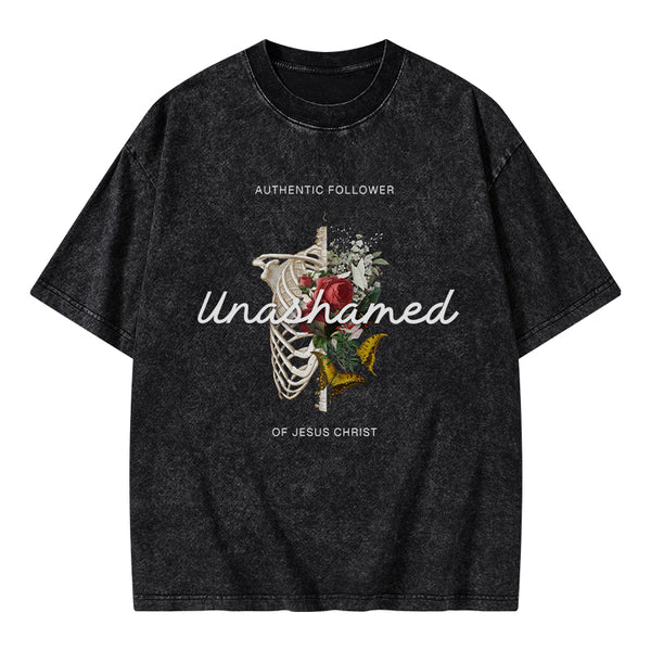 GC-WTSA0036 Unshamed Chrisstian Washed T-Shirt